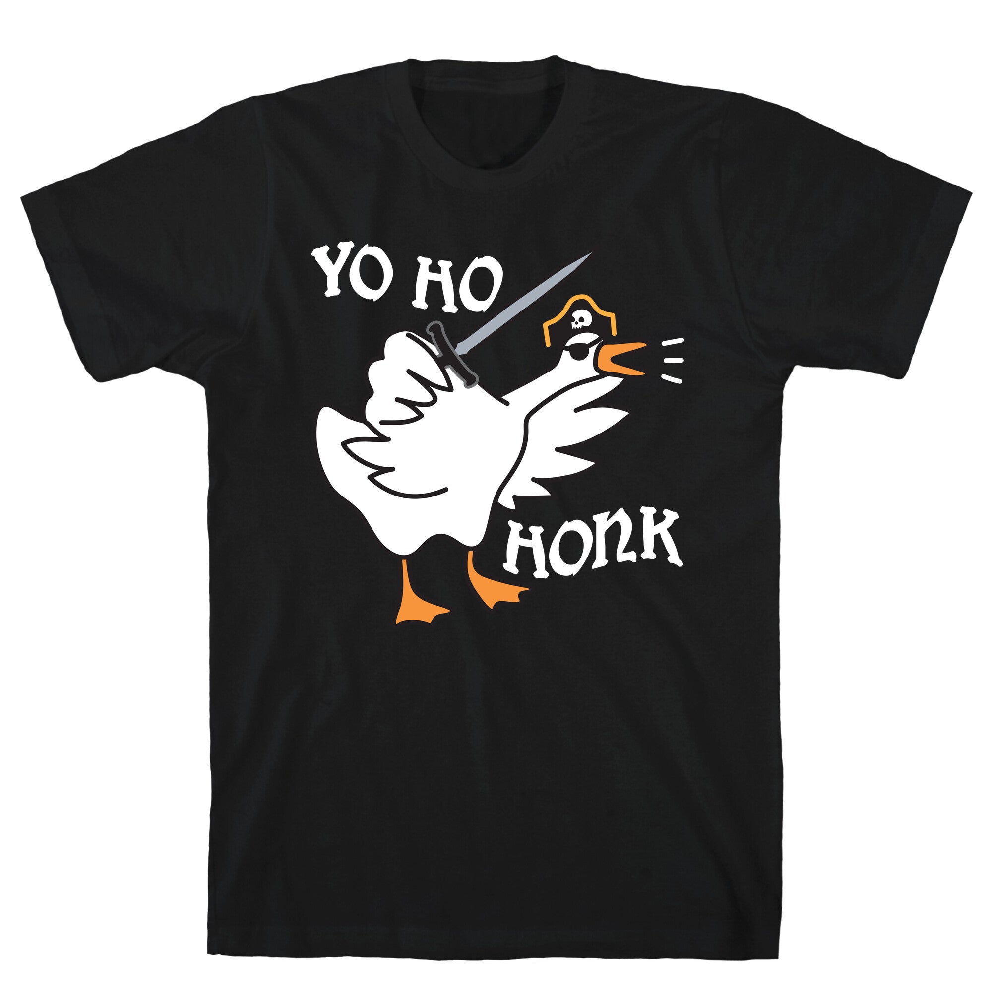 Yo Ho Honk Pirate Goose T-Shirt